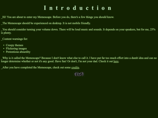 intro screenshot
