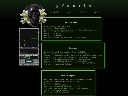 poetry screenshot