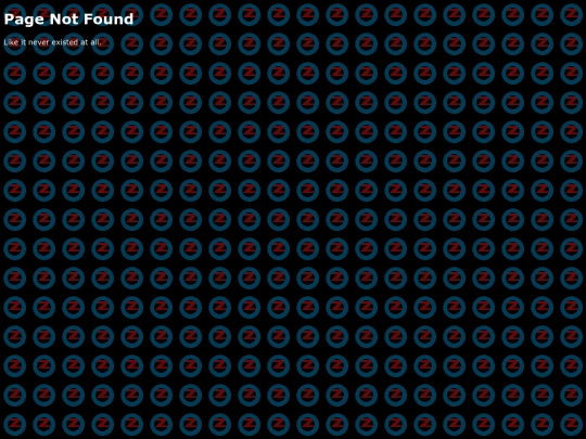 not_found screenshot