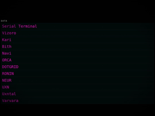 table screenshot