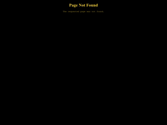 not_found screenshot