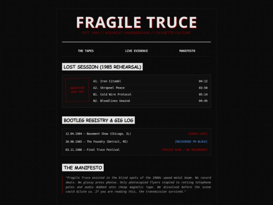 fragile screenshot