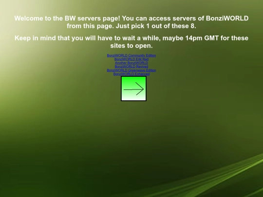 bwserver screenshot