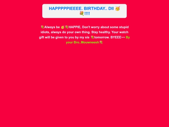 Final copy of bday/bday4 screenshot