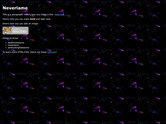index screenshot