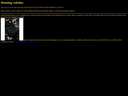 huntingadeline screenshot