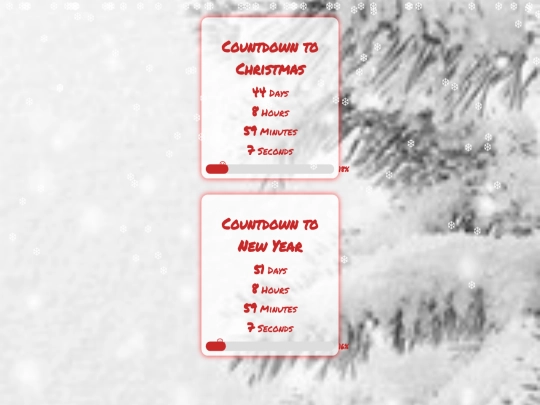 Rod's Webㄹ/ChristmasNewyearCountdown screenshot