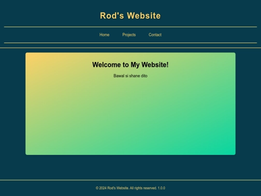 Rod's Webㄹ/RodsWeb screenshot