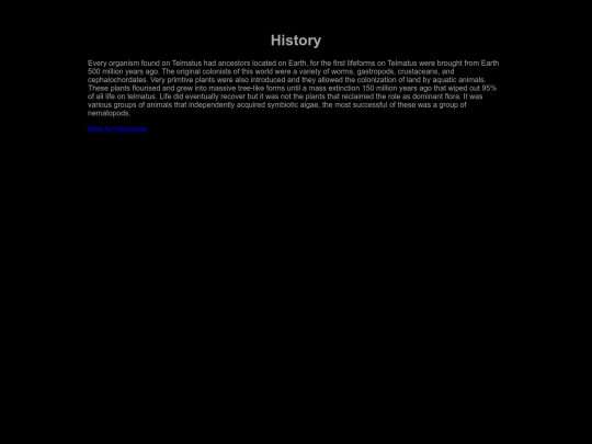history screenshot