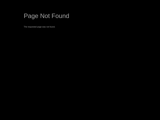 not_found screenshot
