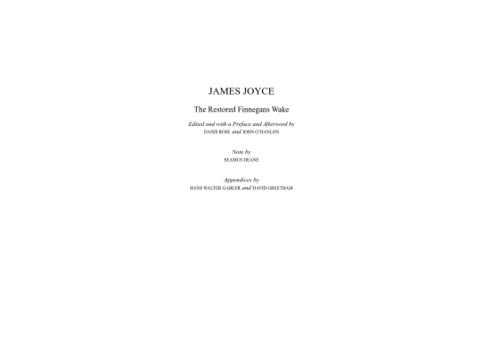 finneganswake screenshot