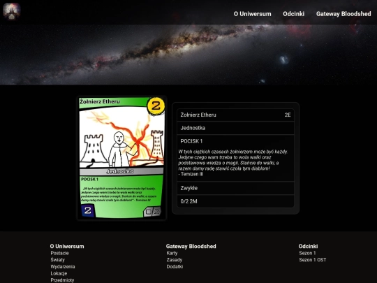 karty/zolnierz-etheru screenshot