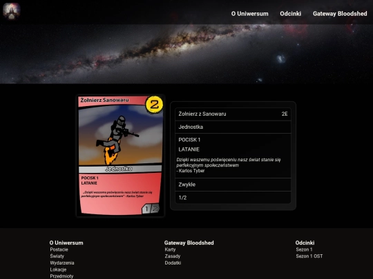 karty/zolnierz-z-sanowaru screenshot