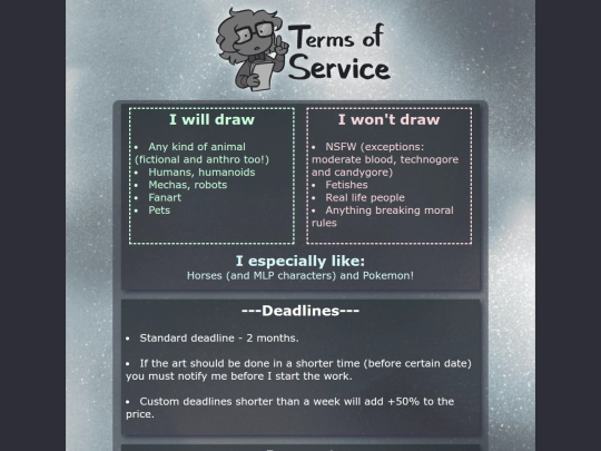 ToS screenshot