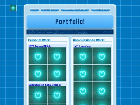 portfolio screenshot