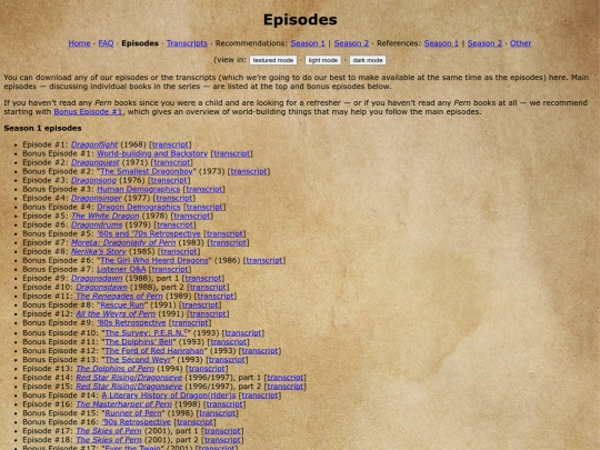 episode-list screenshot