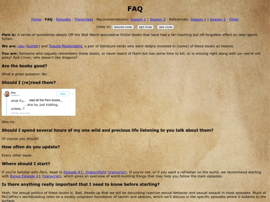 faq screenshot