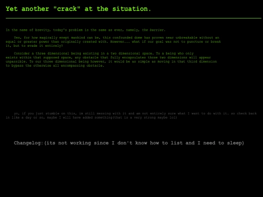 Entry Log screenshot