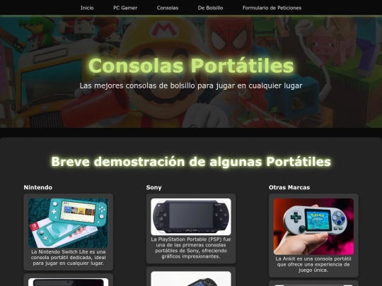 portatiles screenshot