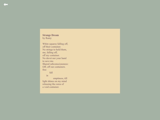 poems/strange-dream screenshot