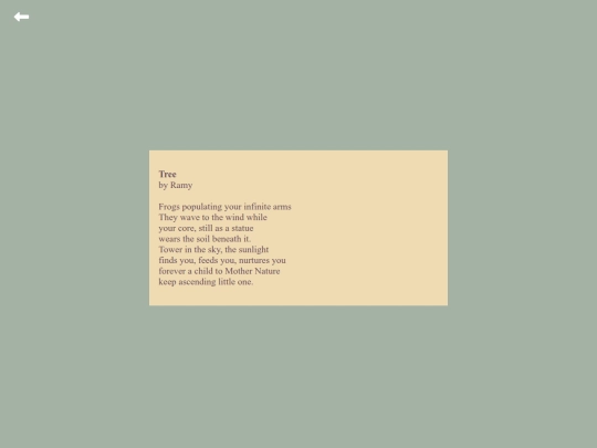 poems/tree screenshot
