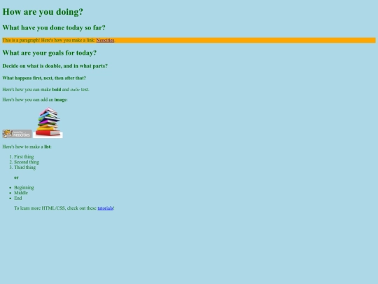 index screenshot