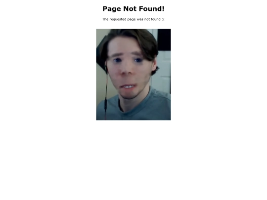 not_found screenshot