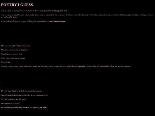 shitpoems screenshot