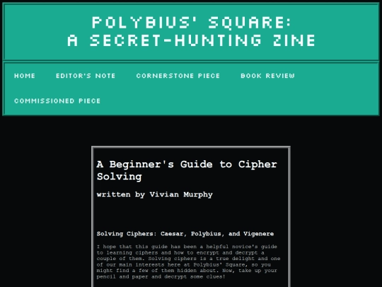 cornerstone/partfour screenshot