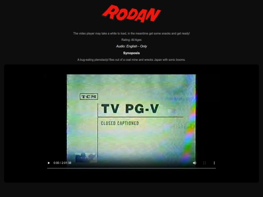 rodan screenshot