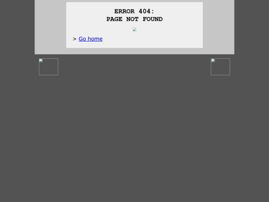 comics/404 screenshot