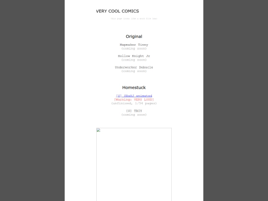 comics screenshot