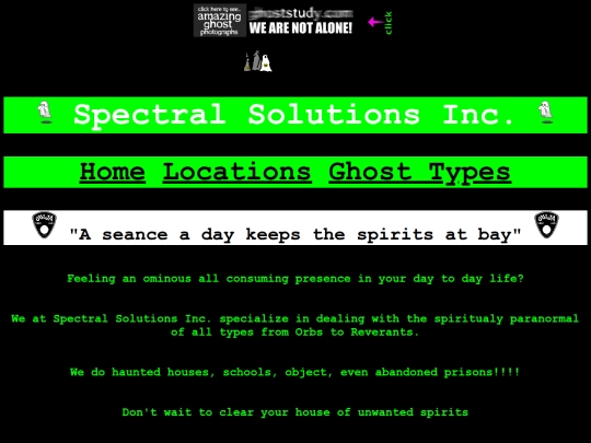 Spectral Solutions Inc./Spectral Solutions Inc screenshot