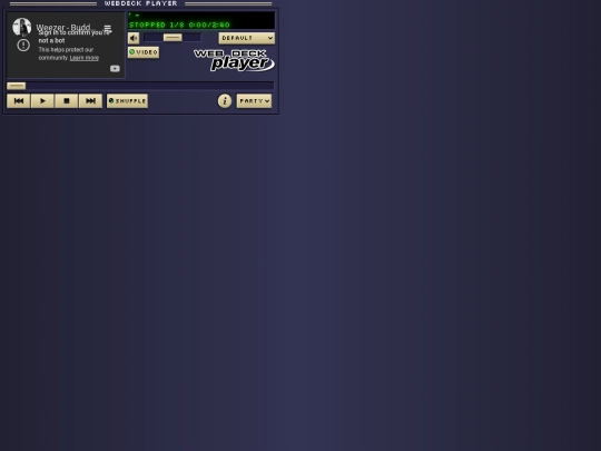 webdeck-player screenshot