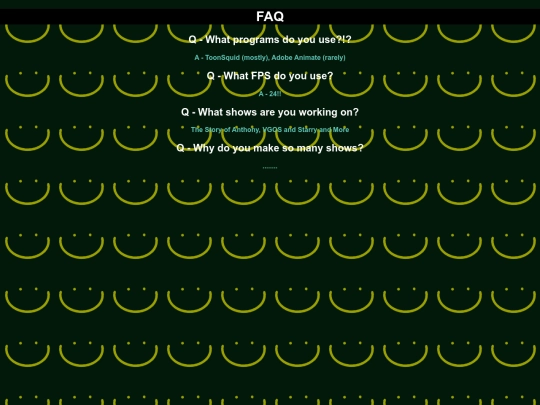 faq screenshot
