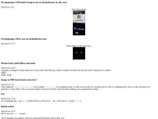 entries screenshot