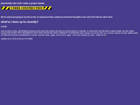 recent-activity screenshot