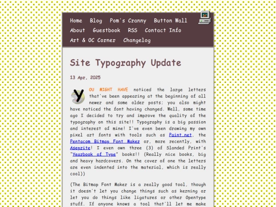 posts/2025-04-13-Site-Typography-Update screenshot