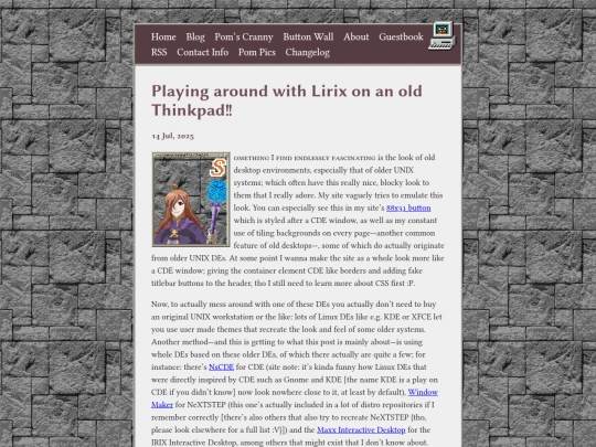 posts/2025-07-14-Playing-Around-With-Lirix screenshot