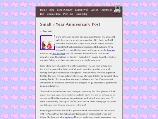 posts/2025-09-13-Small-1-Year-Anniversary-Post screenshot