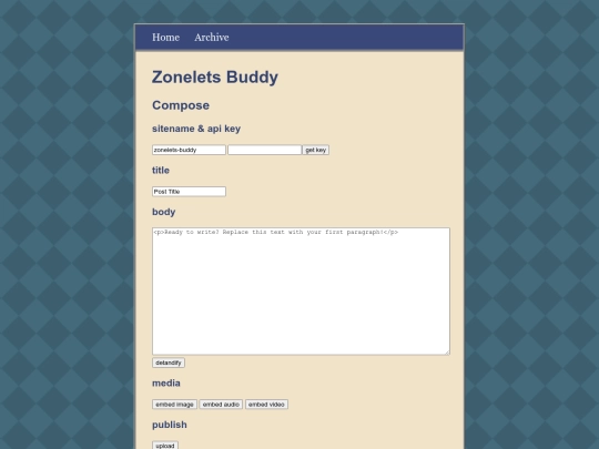 buddy-tandy screenshot
