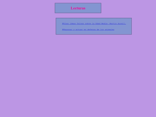 lecturas screenshot