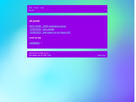 blog/info/all_posts screenshot