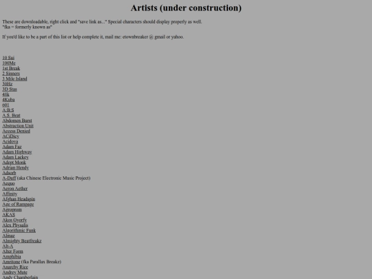 artist2 screenshot