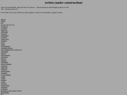artistesp screenshot