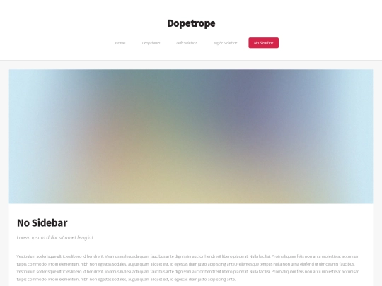 no-sidebar screenshot