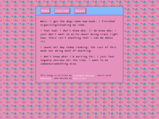 posts/2021-04-23-Not-Done-Anything-This-Week screenshot