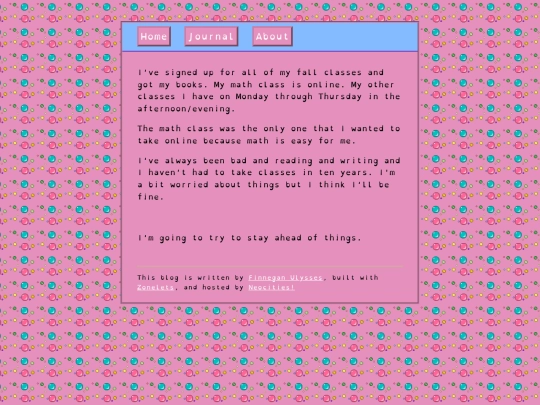 posts/2021-08-13-Things-Are-Going screenshot