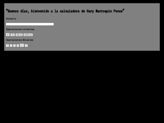 calculadorag screenshot