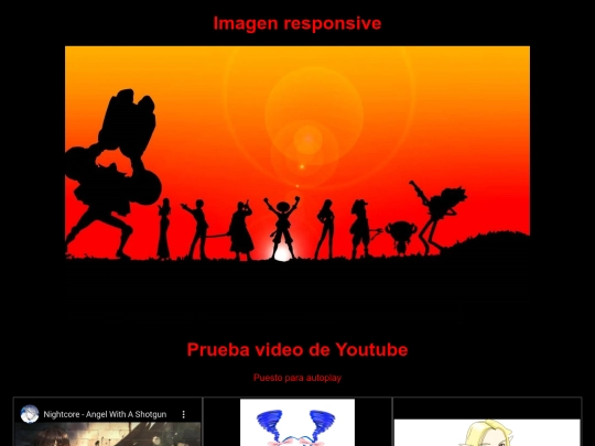 modulo2/Imangen responsive, Youtube y svg screenshot